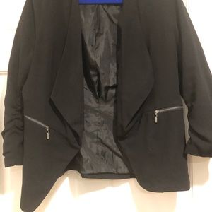 Apt. 9 ruched sleeve blazer, size 14